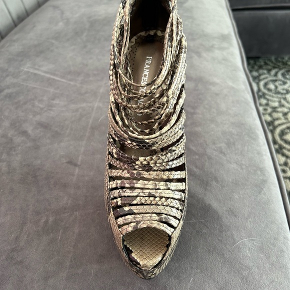 Python high heels, size 39, Leather-Italian, Like new - Picture 9 of 15